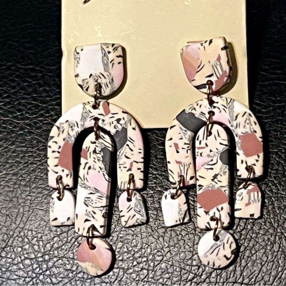 Cute earth colors earrings